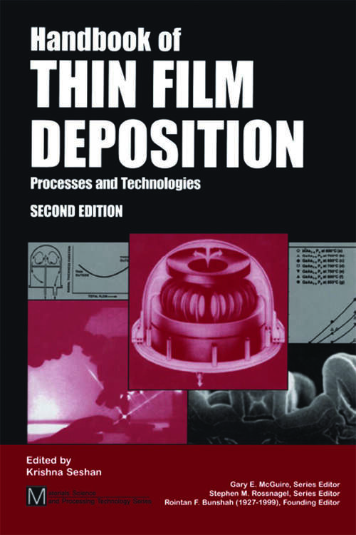 Book cover of Handbook of Thin Film Deposition Techniques Principles, Methods, Equipment and Applications, Second Editon (1)
