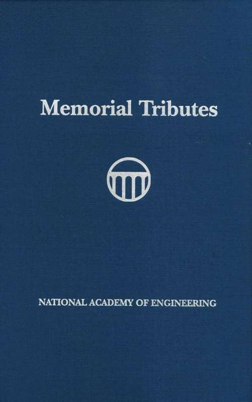 Memorial Tributes Volume 21