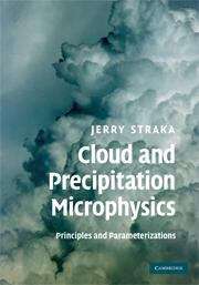 Book cover of Cloud and Precipitation Microphysics: Principles and Parameterizations