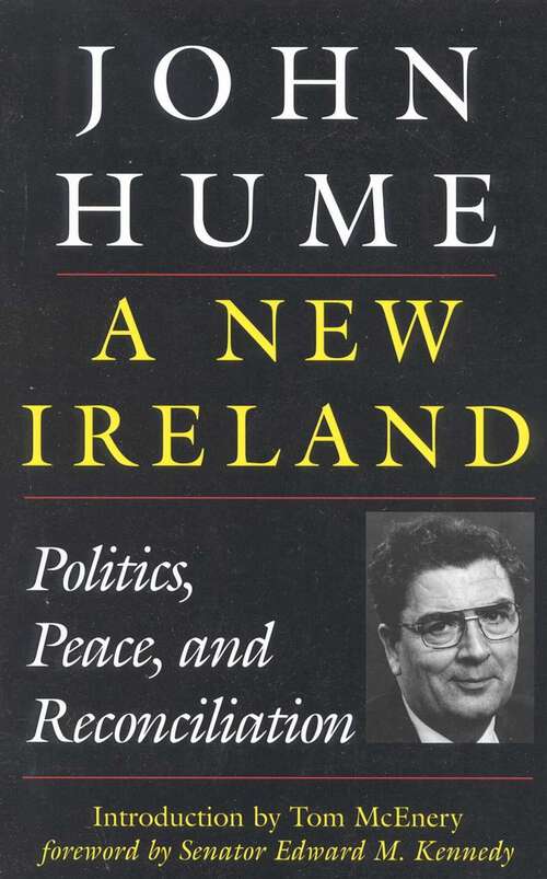 Book cover of A New Ireland: Politics, Peace, and Reconciliation