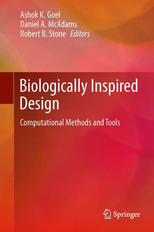 Book cover of Biologically Inspired Design: Computational Methods and Tools