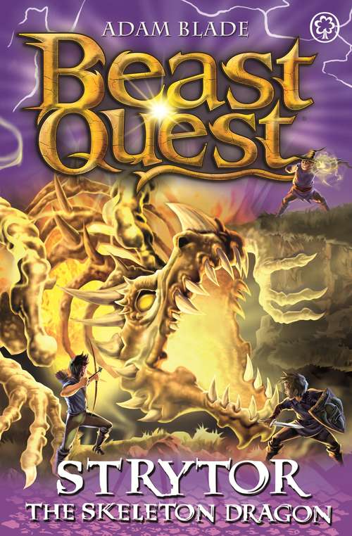 Book cover of Beast Quest: Strytor the Skeleton Dragon