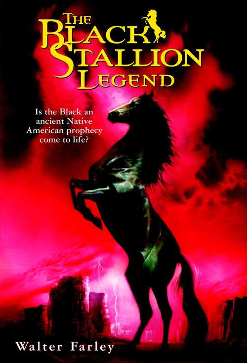 Book cover of The Black Stallion Legend