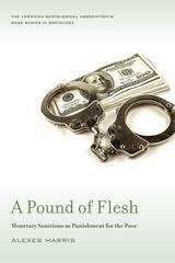 Book cover of A Pound of Flesh: Monetary Sanctions as Punishment for the Poor