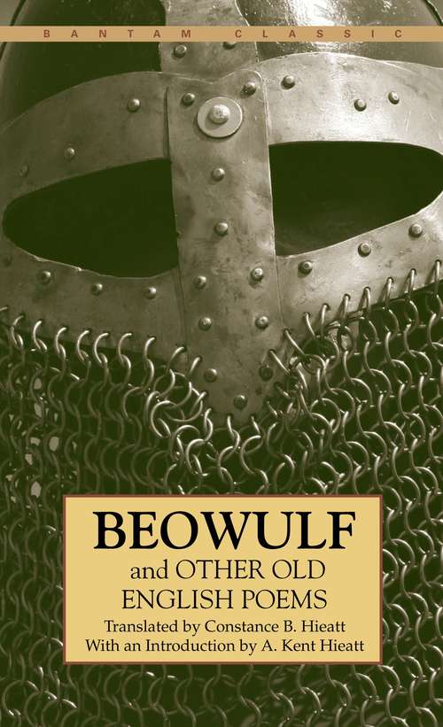 Book cover of Beowulf and Other Old English Poems
