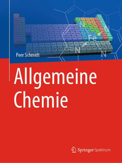 Book cover of Allgemeine Chemie: Chemische Bindung Ii (1. Aufl. 2019)