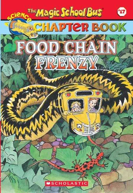 Book cover of Food Chain Frenzy (Magic School House Chapter Book #17)