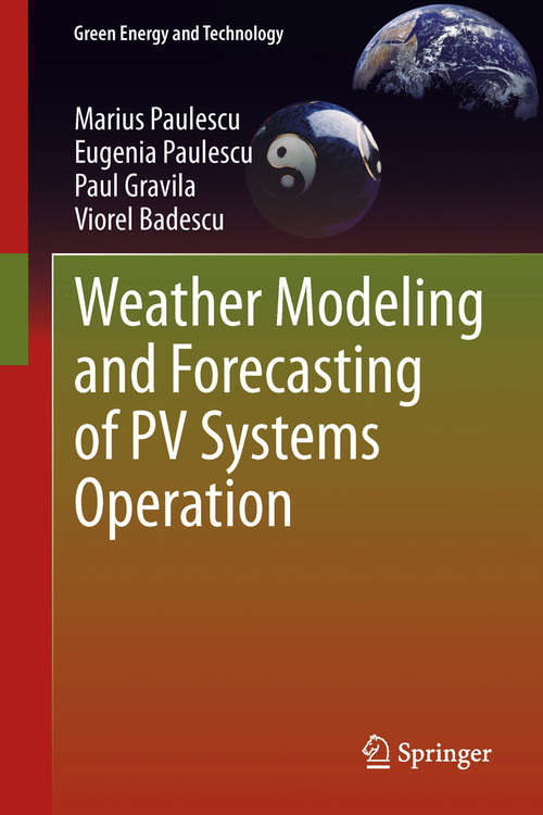 Book cover of Weather Modeling and Forecasting of PV Systems Operation