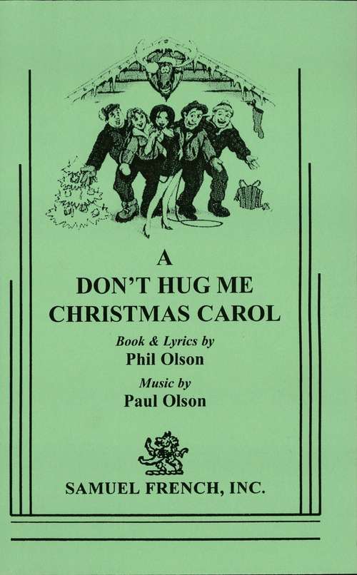 Book cover of A Don't Hug Me Christmas Carol