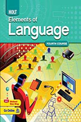 Book cover of Elements Of Language