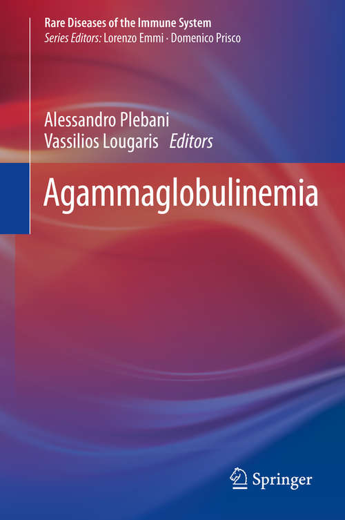 Book cover of Agammaglobulinemia
