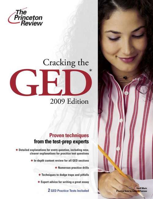 Book cover of Cracking the GED (2009 Edition)