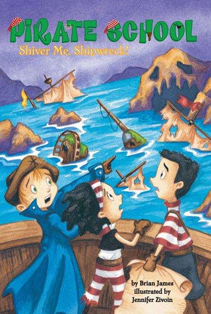 Book cover of Shiver Me, Shipwreck! (Pirate School #8)