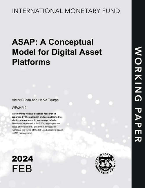Book cover of ASAP: A Conceptual Model for Digital Asset Platforms