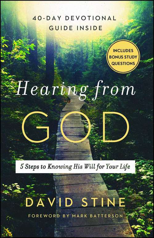 Book cover of Hearing from God: 5 Steps to Knowing His Will for Your Life