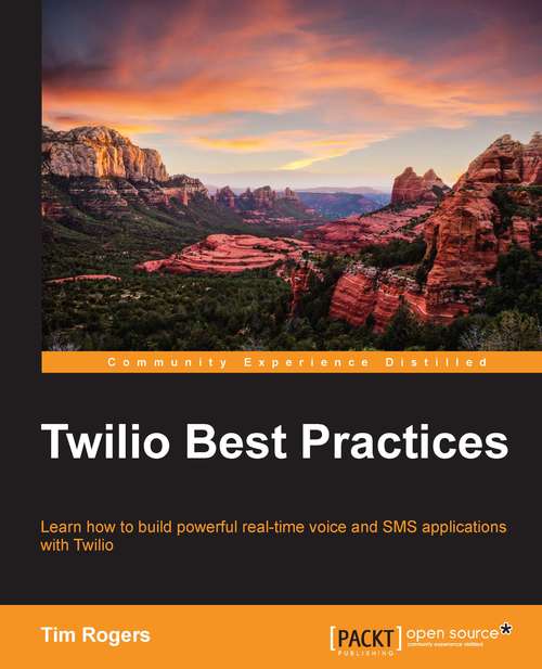 Book cover of Twilio Best Practices