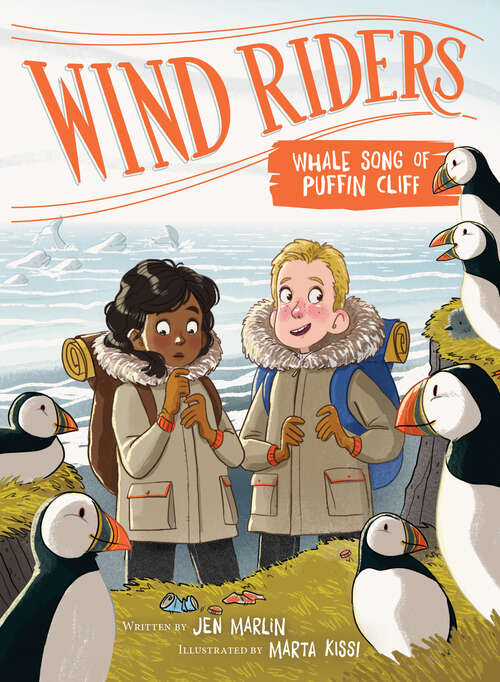 Book cover of Wind Riders #4: Whale Song of Puffin Cliff (Wind Riders #4)