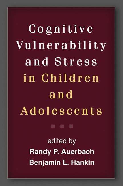 Book cover of Cognitive Vulnerability and Stress in Children and Adolescents