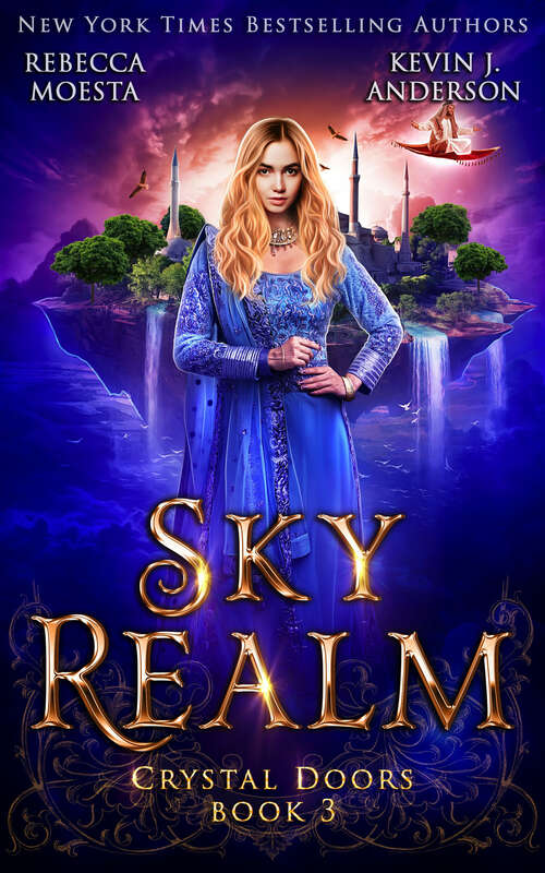 Book cover of Sky Realm: Crystal Doors Book 3: Sky Realm (Crystal Doors)