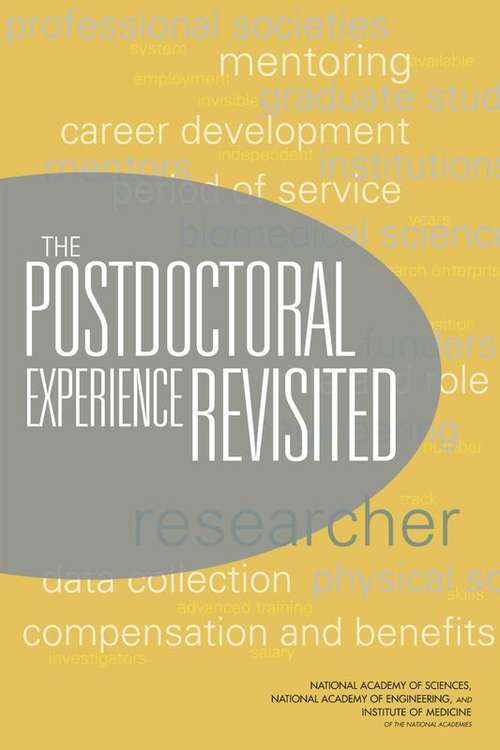 Book cover of The Postdoctoral Experience Revisited