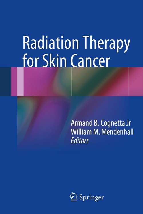 Book cover of Radiation Therapy for Skin Cancer
