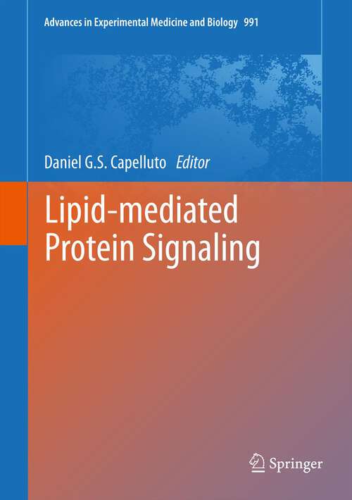 Book cover of Lipid-mediated Protein Signaling