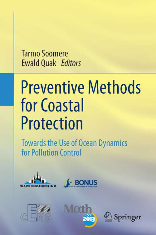 Book cover of Preventive Methods for Coastal Protection: Towards the Use of Ocean Dynamics for Pollution Control