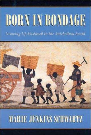 Book cover of Born in Bondage: Growing Up Enslaved in the Antebellum South
