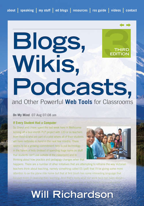 Book cover of Blogs, Wikis, Podcasts, and Other Powerful Web Tools for Classrooms
