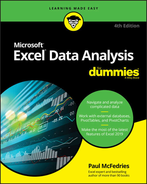 Book cover of Excel Data Analysis For Dummies