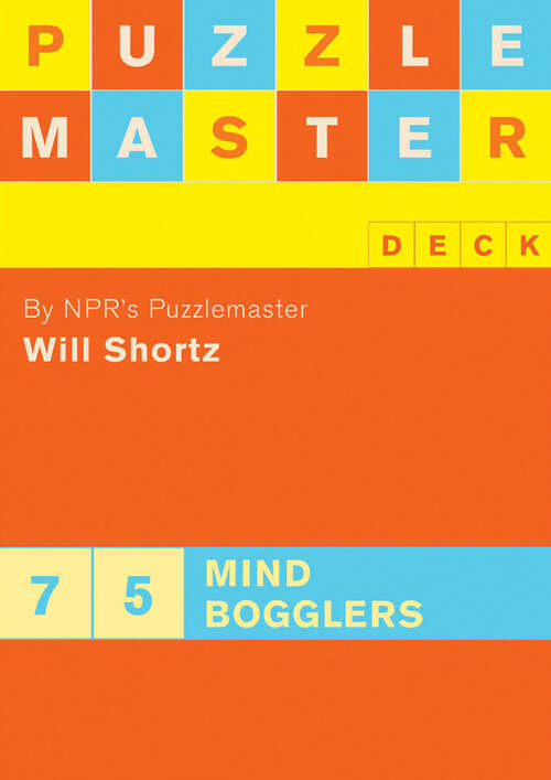 Book cover of Puzzlemaster Deck: 75 Mind Bogglers