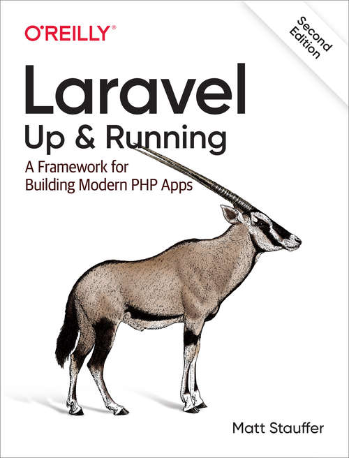 Book cover of Laravel: A Framework for Building Modern PHP Apps (2)