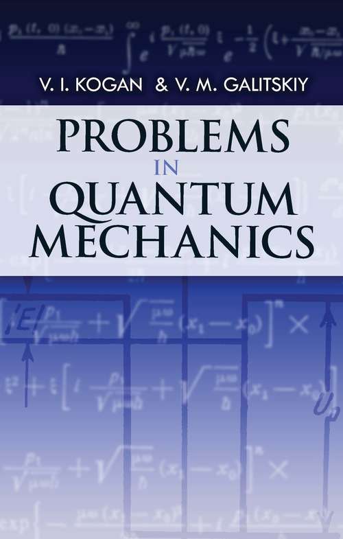 Cover image of Problems in Quantum Mechanics