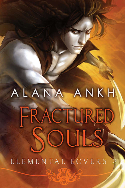 Book cover of Fractured Souls (Elemental Lovers #2)