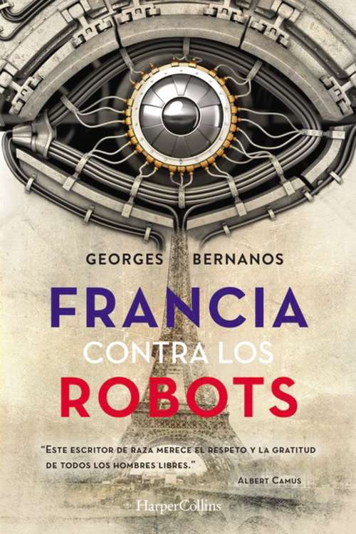 Book cover of Francia contra los robots
