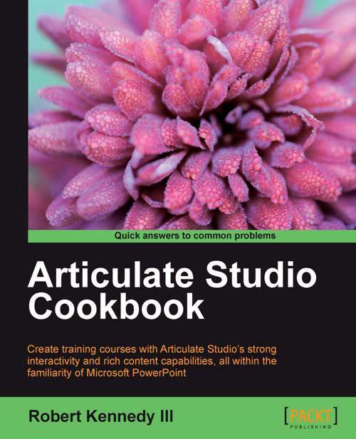 Book cover of Articulate Studio Cookbook