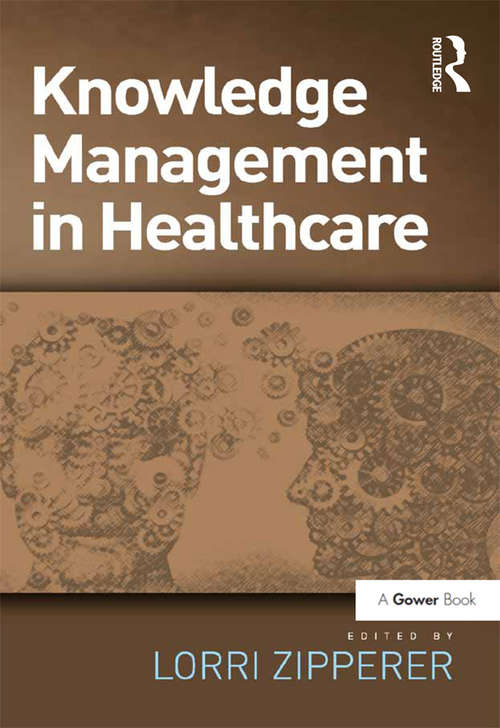 Book cover of Knowledge Management in Healthcare