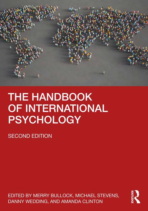 Book cover of The Handbook of International Psychology