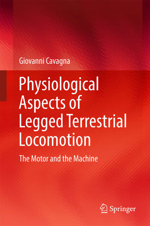 Book cover of Physiological Aspects of Legged Terrestrial Locomotion