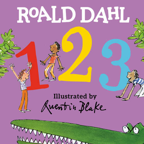 Book cover of Roald Dahl 123