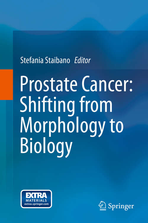 Book cover of Prostate Cancer: Shifting from Morphology to Biology