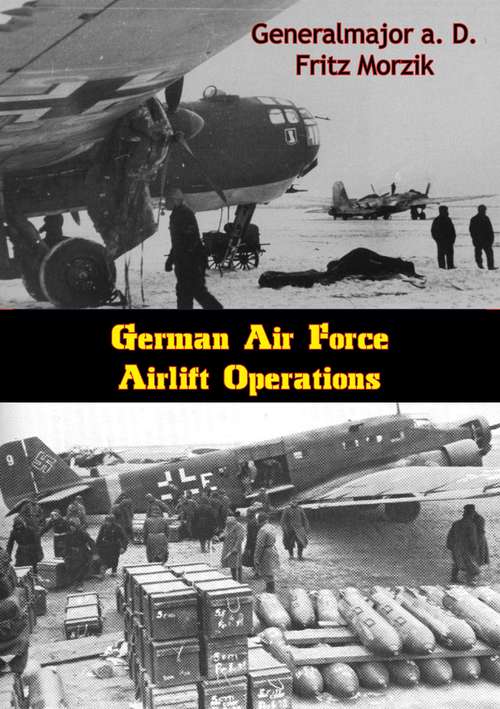 Book cover of German Air Force Airlift Operations