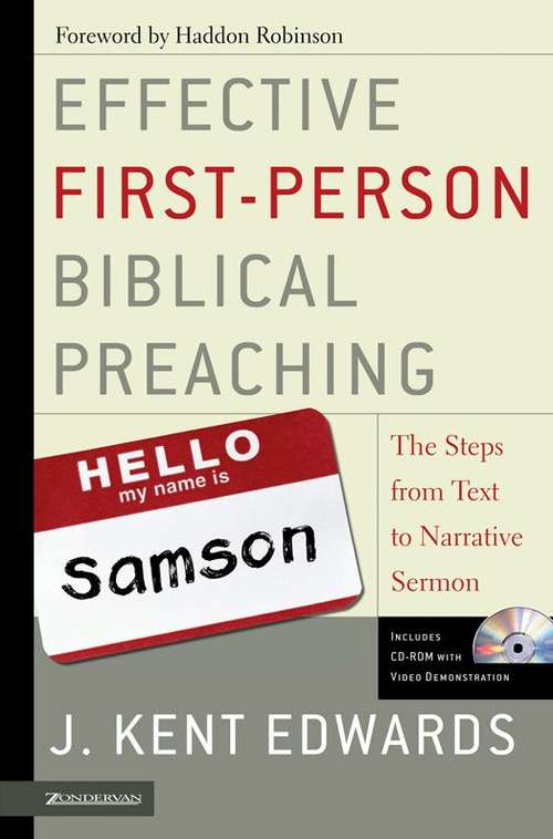 Book cover of Effective First-Person Biblical Preaching