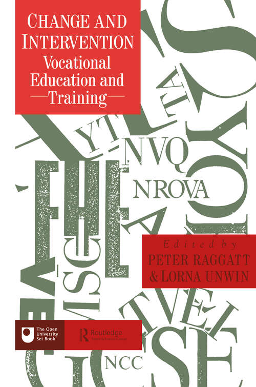 Change And Intervention: Vocational Education And Training