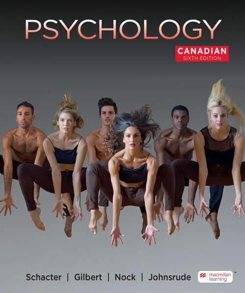 Book cover of Psychology, Canadian Edition (Sixth Edition)