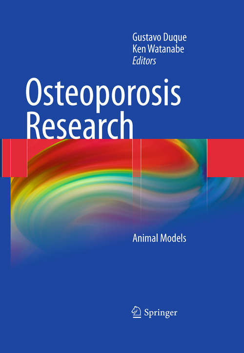 Book cover of Osteoporosis Research