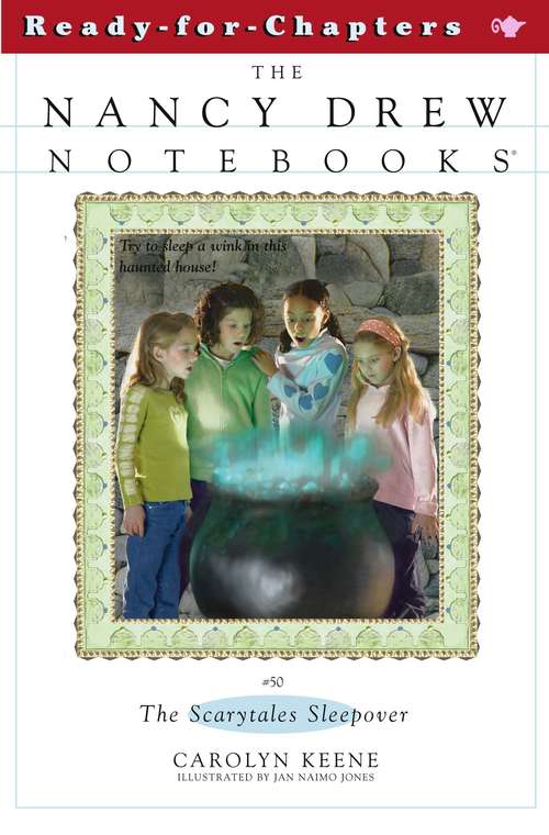 Book cover of The Scarytales Sleepover (Nancy Drew Notebooks #50)