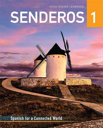 Book cover of Senderos 1: Spanish for a Connected World
