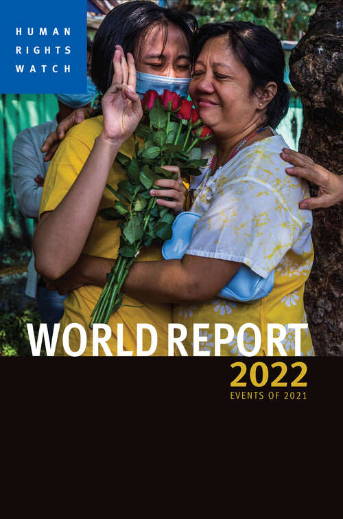 Book cover of World Report 2022: Events of 2021