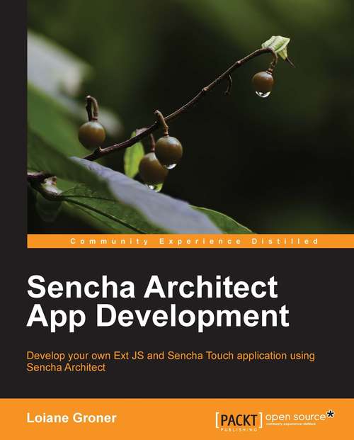 Book cover of Sencha Architect App Development